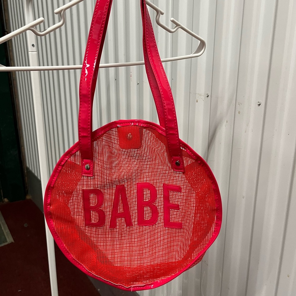 “Babe” beach bag